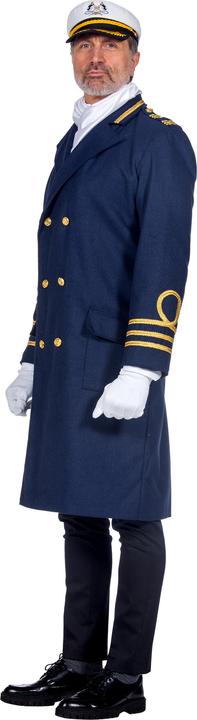 Actual product image Wilbers Captain's jacket, long, blue (S)