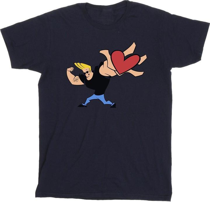 Produktbild Johnny Bravo Heart Present TShirt (5XL)