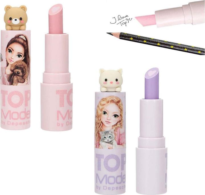 Produktbild Depesche TOPModel Lippenstift-Radierer mit Topper