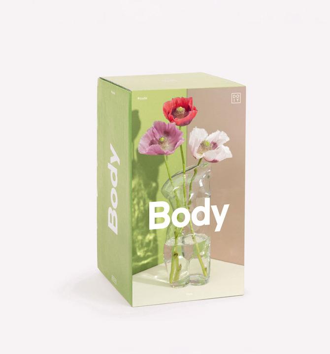 Immagine prodotto Doiy Vaso corpo trasparente - (1x)