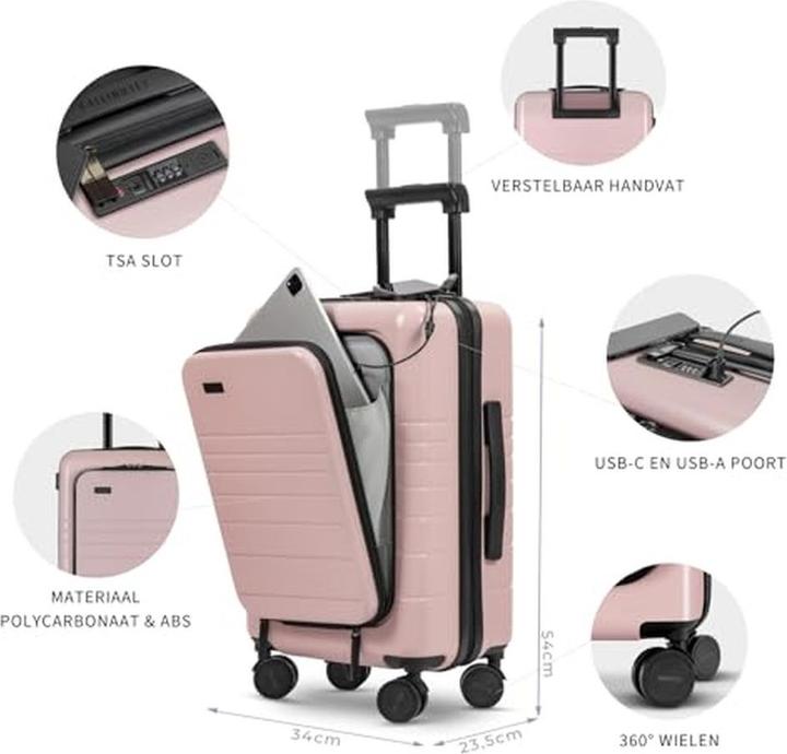 Actual product image Eternitive Rollkoffer E3 (33 l)