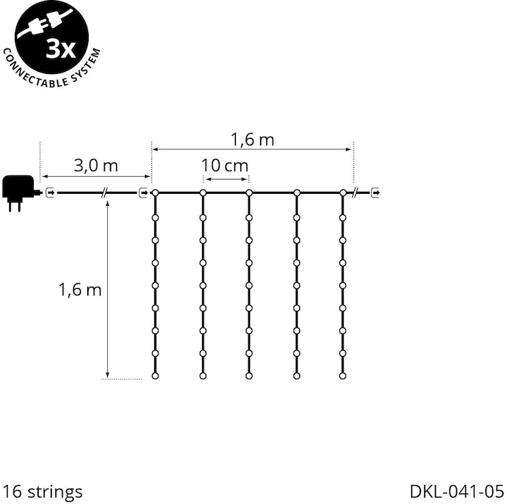 Immagine prodotto STT Capelli d'angelo (1.60 m)