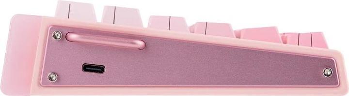 Produktbild Aula Gasket-Tastatur HERO84 HE PINK+Gradient+Contour Dragon King Switch RGB (DE, Kabelgebunden)