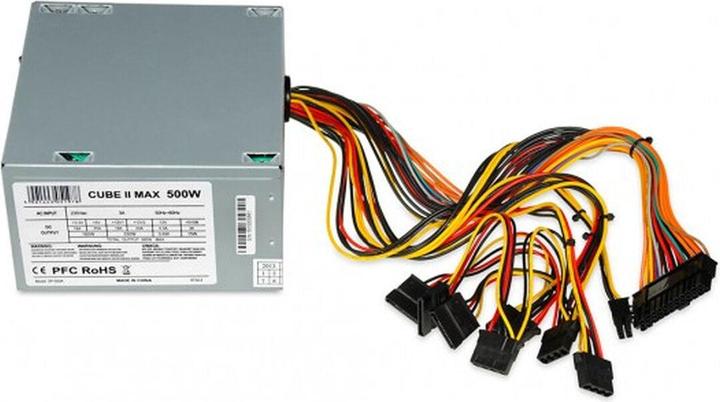 Produktbild iBox CUBE II power supply 500W 12 CM FAN (500 W)