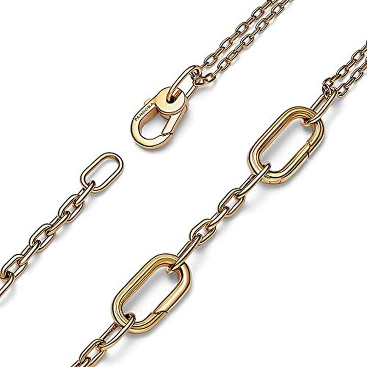 Immagine prodotto Pandora Collana Me Link (Lega metallica placcata oro 14K, 45 cm)