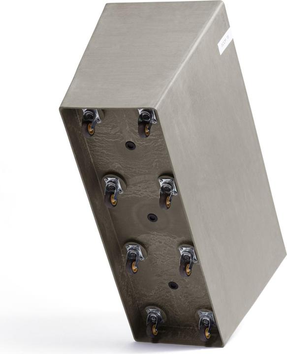 Produktbild Ecopots Paris Wheels 100 Blumentopf - L 100,5 cm x B 39,6 cm x H 51,8 cm - Innen- und Aussenbereich (100.50 x 39.60 x 51.80 cm)