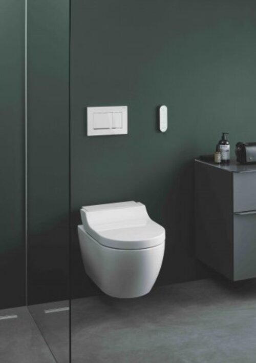 Immagine prodotto Geberit Sistema completo per WC doccia AquaClean Tuma bianco, coperchio bianco alpino