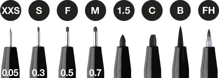Immagine prodotto Faber-Castell Penna a inchiostro (Nero, 8 x)