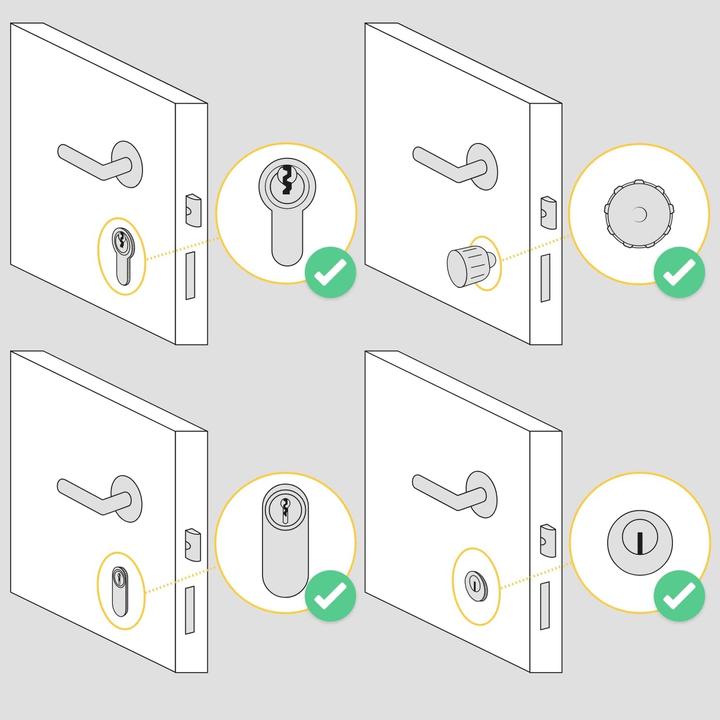Produktbild Nuki Smart Lock 3.0 EU-Zylinder (Smartphone)