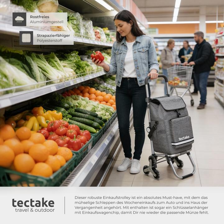 Produktbild tectake Shopper 3-in-1
