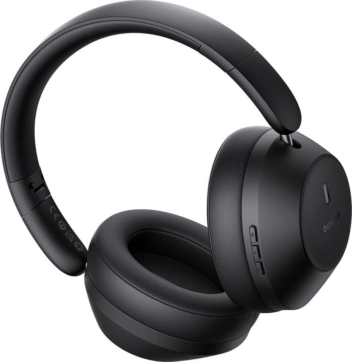 Productafbeelding Baseus Bass 30 Max draadloze hoofdtelefoon (zwart) (50 h, Draadloze)