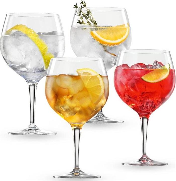 Immagine prodotto Royal Leerdam Bicchiere da cocktail 650 ml 4 pezzi, lucido (6.50 dl, 4 x, Bicchieri di gin)