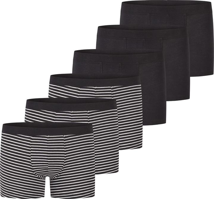 Actual product image Schiesser Pack of 6 Teens Boys 95/5 Organic Cotton Shorts / Pants (176, pack of 6)