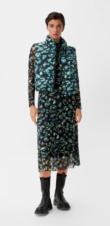 Actual product image Comma Kleid Meshkleid mit Stehkragen (34)