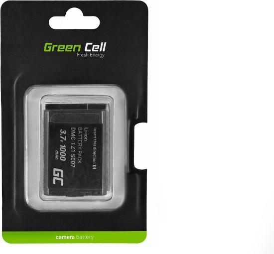 Produktbild GreenCell Camera Battery for Panasonic Lumix DMC-TZ1 DMC TZ2 - 3.7V - 1000mAh (Kamera Akku)
