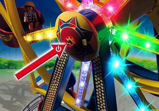 Actual product image Playmobil Ferris wheel with colourful lighting (5552)