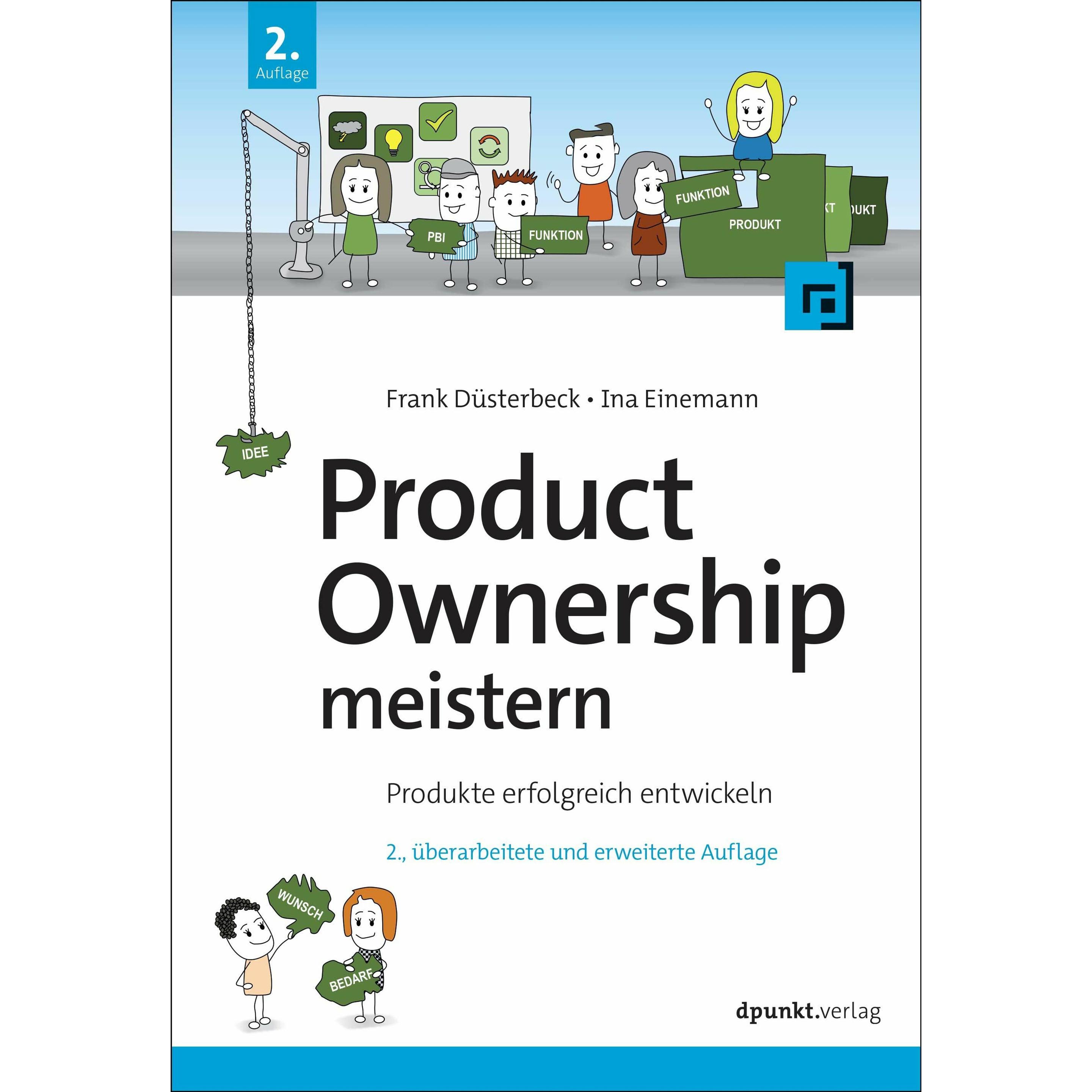 Thumbnail - Product Ownership meistern, Fachbücher von Frank Düsterbeck, Ina Einemann