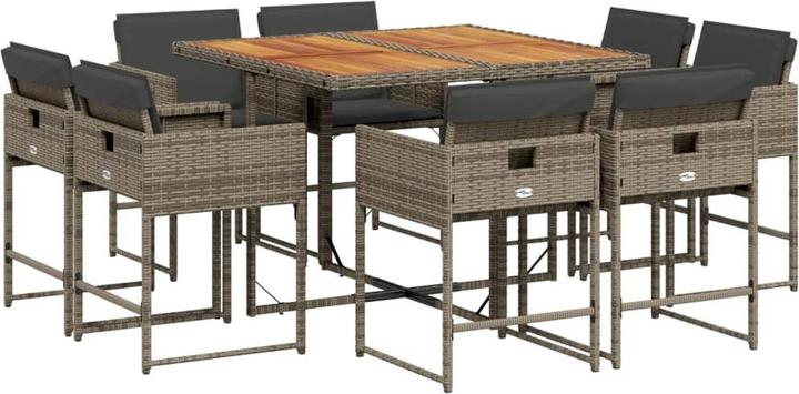 Produktbild vidaXL Garten Essgruppe (110 x 106 x 73 cm)