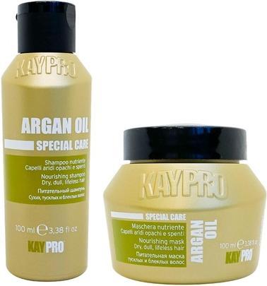 Actual product image Kay Color Kay Pro Special Care Mini Argan Oil Shampoo and Argan Oil Mask Kit 200ml (200 ml)