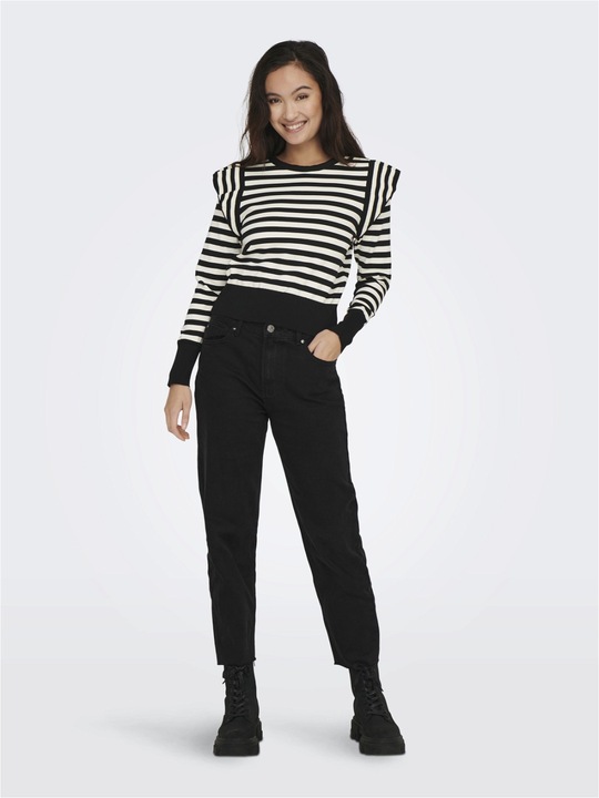 Produktbild Only Gestreifter Strickoberteil (XS)