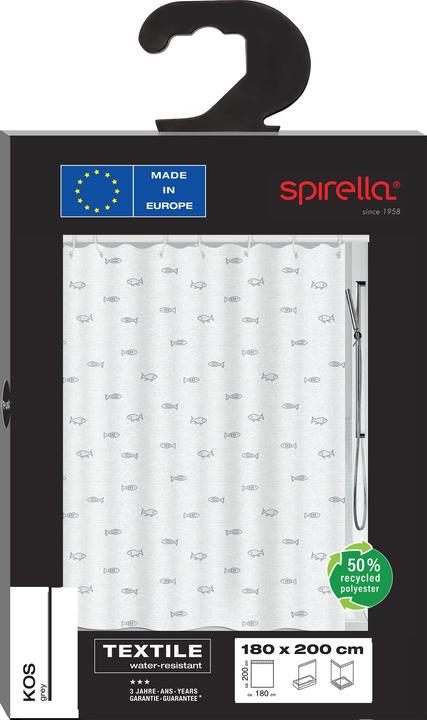 Produktbild spirella Kos (180 x 200 cm)