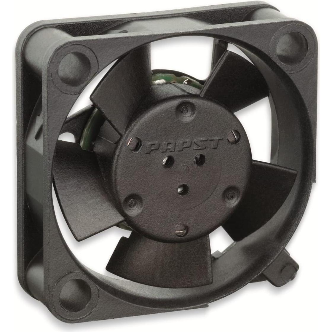 Papst EBM-PAPST Axiallüfter, 252N, 12 V/DC, 9000 U/min, 3,4 m³/h, 15 dB(A), 0,5 W, 25 x 25 x 8 mm (5000 mm), PC Lüfter