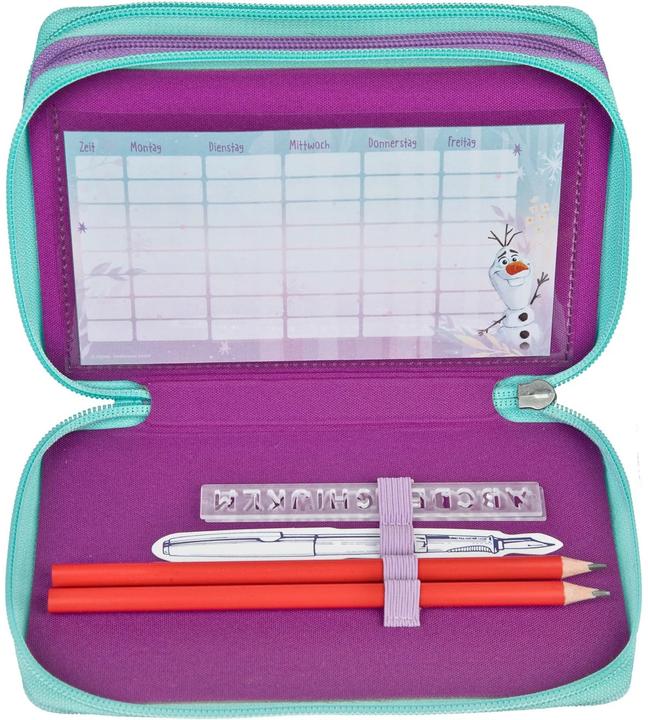 Actual product image Scooli Trippledecker Frozen Disney case