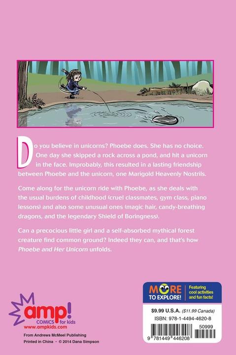 Produktbild Phoebe and Her Unicorn (Phoebe and Her Unicorn Series Book 1) (Englisch, Dana Simpson, Simpson Dana, 2014)