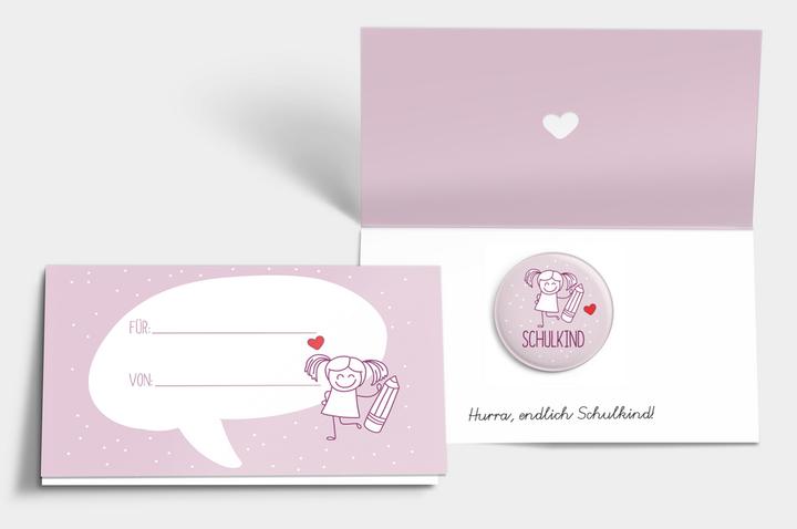 Immagine prodotto Dabelino Bottone scolaro (ragazza)