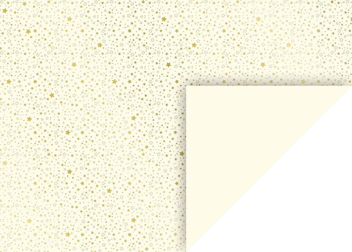 Actual product image Heyda Golden Stars" motif cardboard, 50 x 70 cm (240 g/m², 1 x)