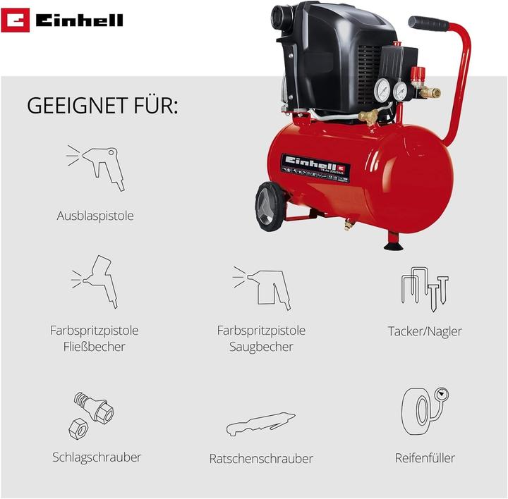 Produktbild Einhell Te-Ac 230/24 (24 l, 8 Bar)