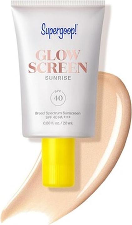 Produktbild Supergoop Glowscreen SPF 40 Primer mit Champagner-Glanz