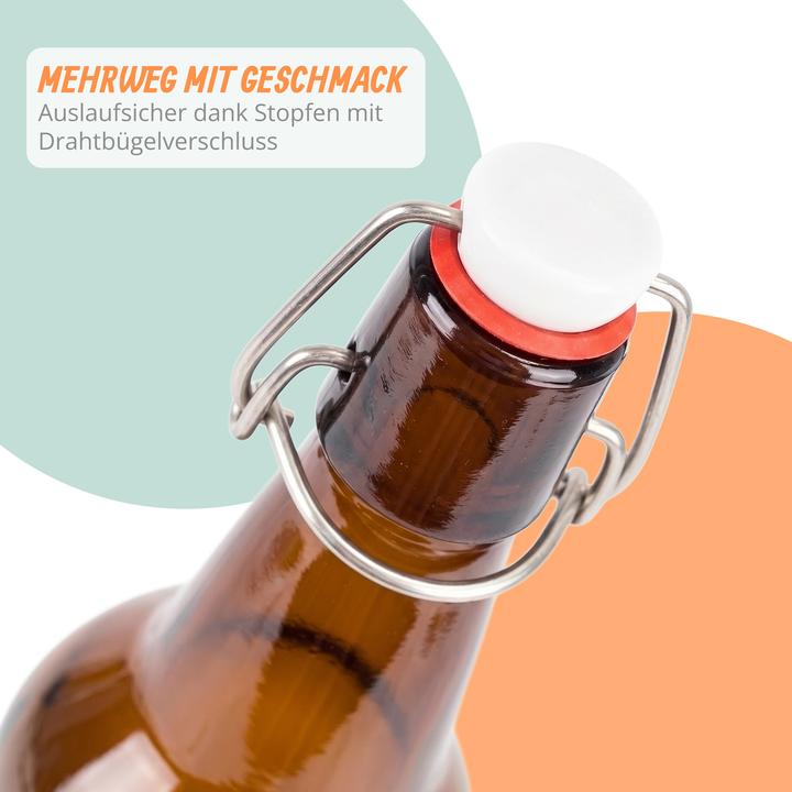 Produktbild Relaxdays 6x Flasche (6 Stk.)