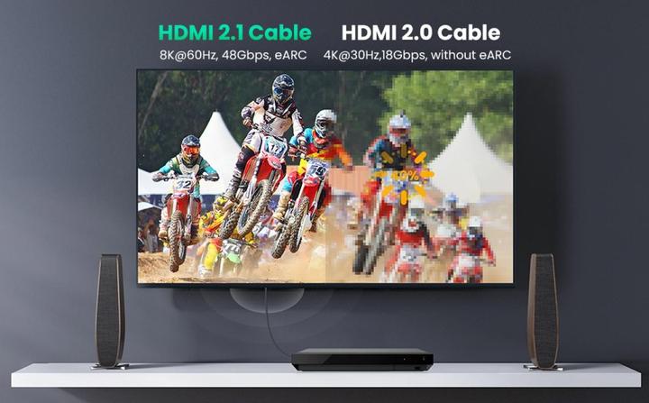 Actual product image Ugreen HDMI Typ A – HDMI Typ A (1.50 m, HDMI, 2.1)