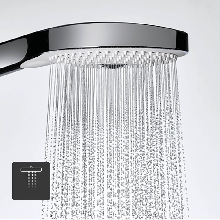 Image du produit Duravit Douchette à main 3jet 110 MinusFlow, UV65201 (3 Types de jets, 9.50 l/min)