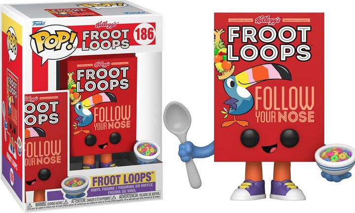 Actual product image Funko Pop! Ad Icons : Kellog's Fruit Loops (186)