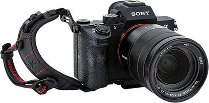 Image du produit JJC HS ML1M Hand Strap Noir Rouge (Dragonne)