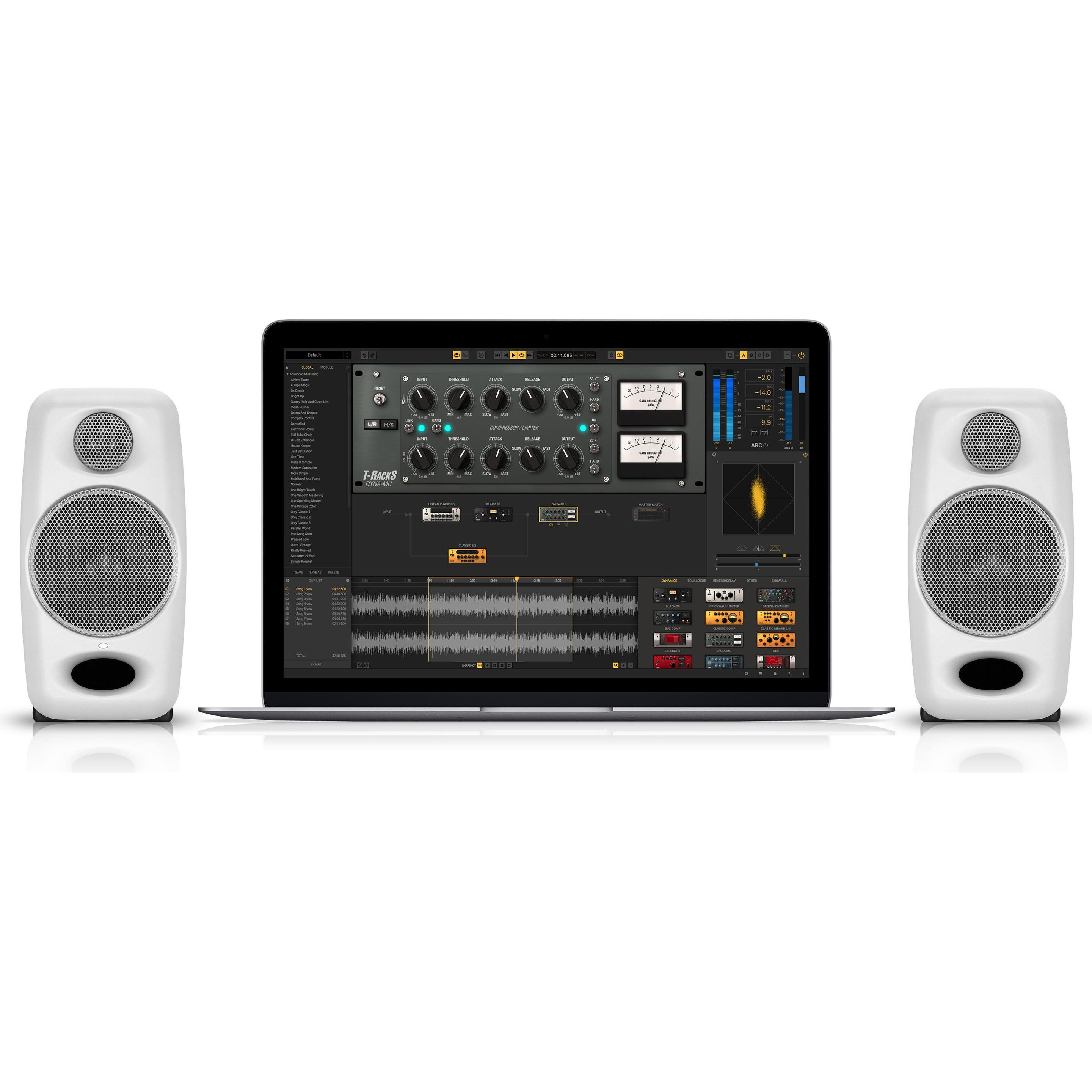Thumbnail - IK Multimedia iLoud Micro Monitor (Aktiv, Paar, 2x 50 W), Monitor Lautsprecher, Weiss