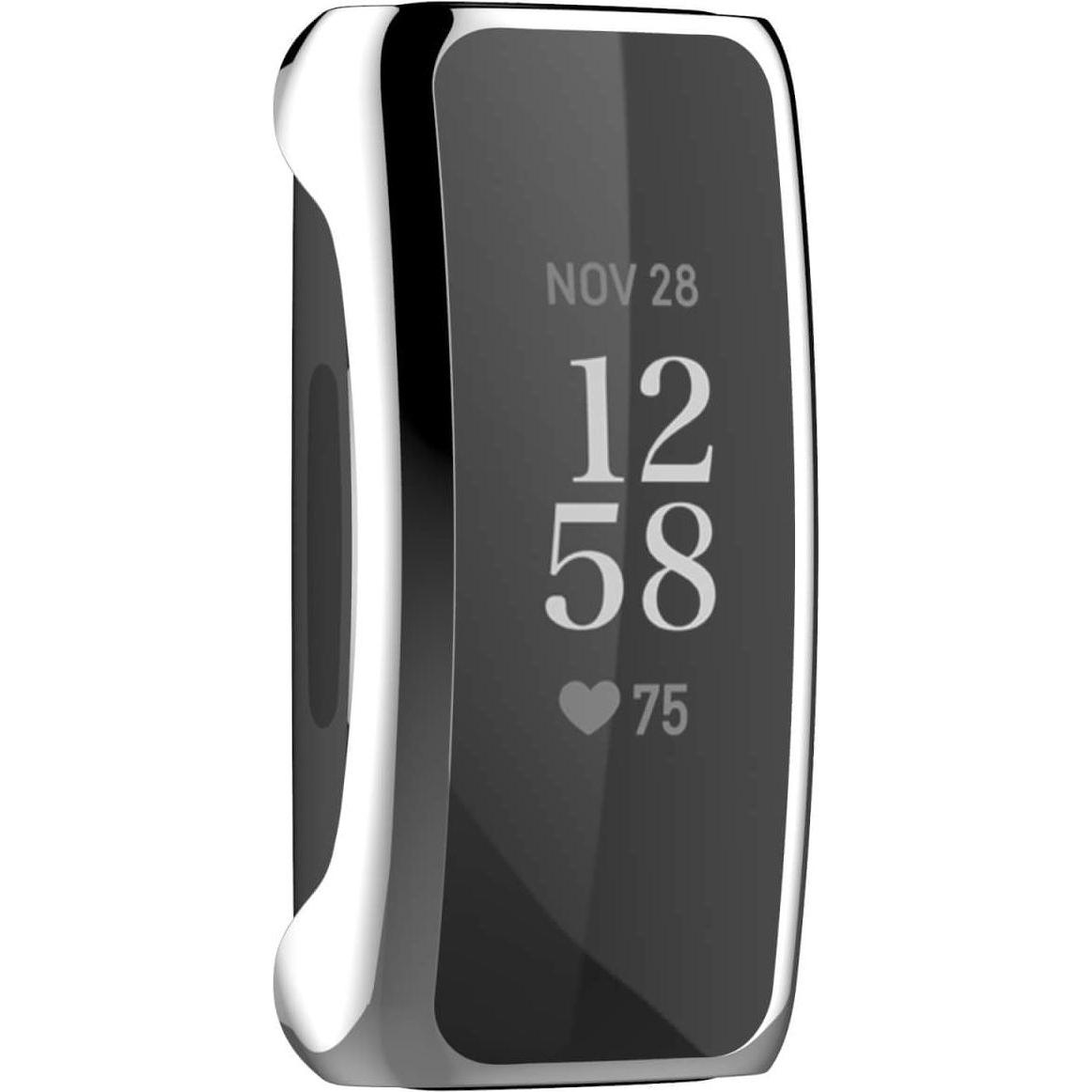 Thumbnail - Cover-Discount Fitbit Inspire 2 - Gummi Schutz Case transparent, Smartwatch Zubehör, Transparent
