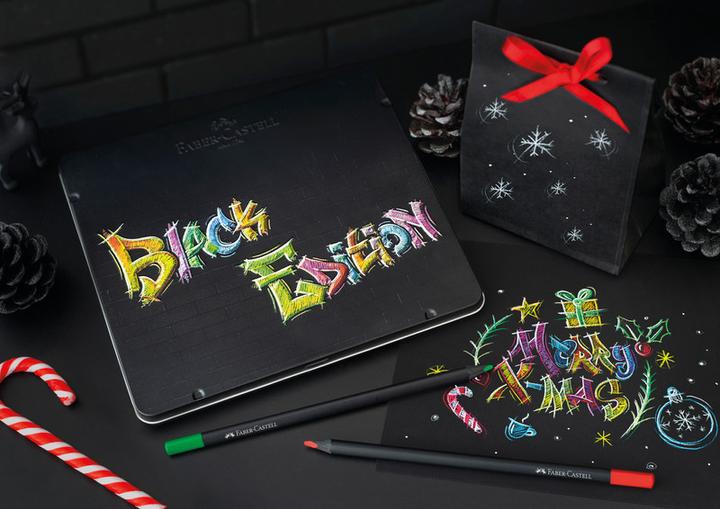 Actual product image Faber-Castell Black Edition (Multicoloured, Black, 24 x)