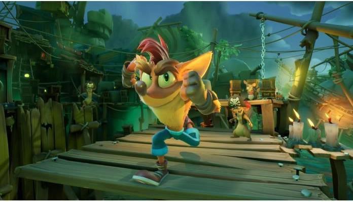 Actual product image Activision Crash Bandicoot 4 : It's About Time (PS4, FR)