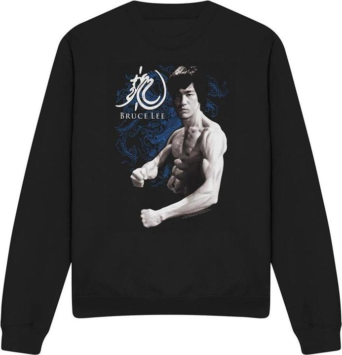 Immagine prodotto Bruce Lee Stance Felpa Drago Adulto Unisex (S)