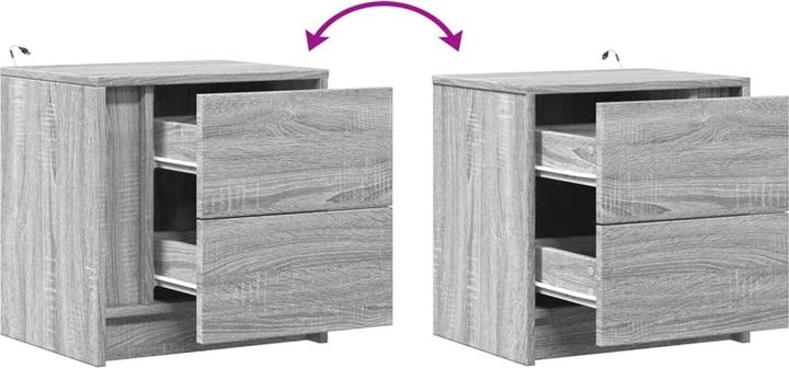 Immagine prodotto vidaXL Nachttisch (43 x 34 x 45 cm)