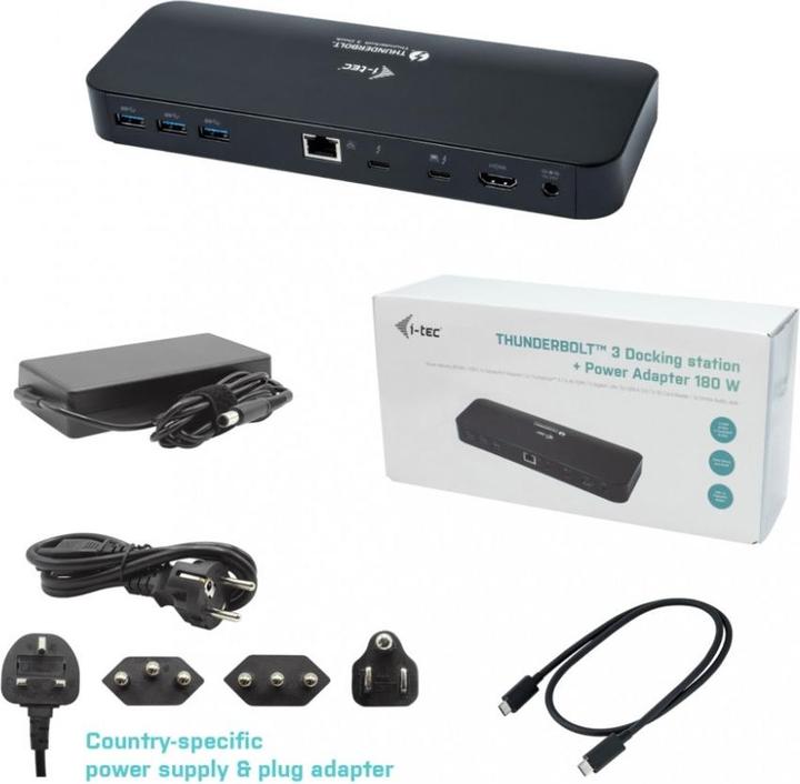 Actual product image i-tec Thunderbolt 3 Dual Docking Station (Thunderbolt)