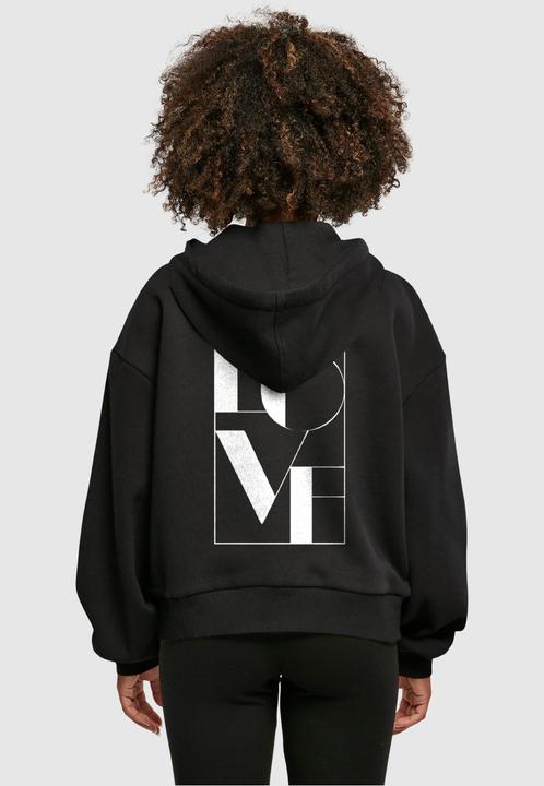 Immagine prodotto Merchcode Felpa con cappuccio oversize Love Organic da donna - 117683 (5XL)