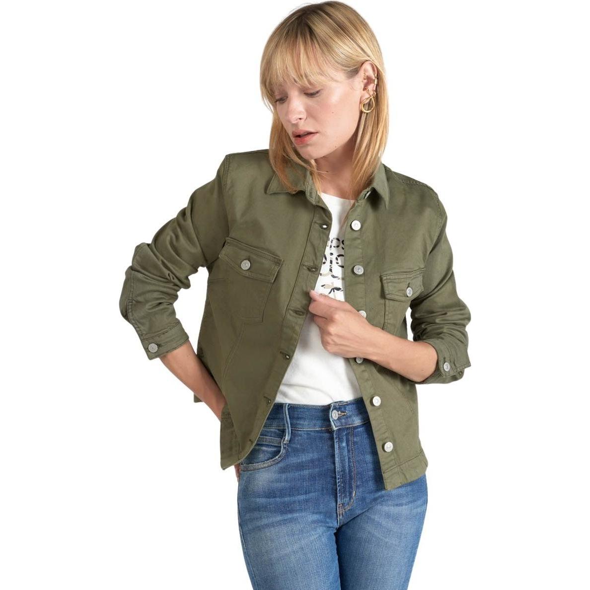 Thumbnail - Le Temps Des Cerises, Damen, Jacke, jeanjacke le temp de cerie lilly (S), S