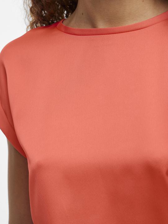 Actual product image Vila Round neckline top with short sleeves (44)