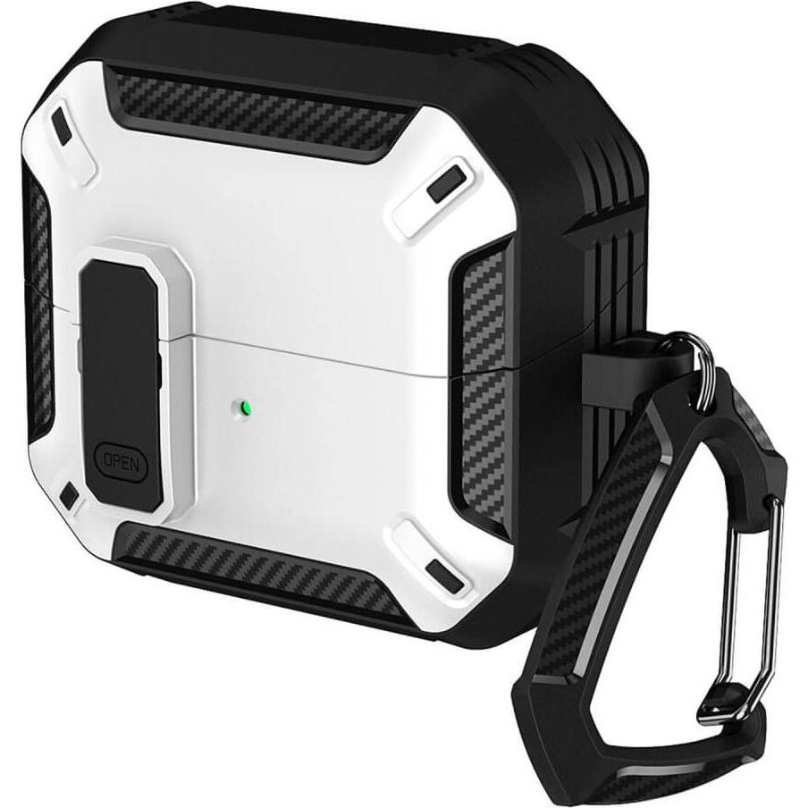 Cover-Discount Galaxy Buds3 / Buds3 Pro - Armor Schutzhülle mit Karabiner (Kopfhörer Hülle), Kopfhörertasche + Schutzhül...