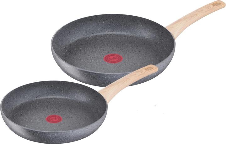 Actual product image Tefal Natural Force - Pan set - Koekenpannen 24 & 28 cm (28 cm, Pan set + pot set, Aluminium)