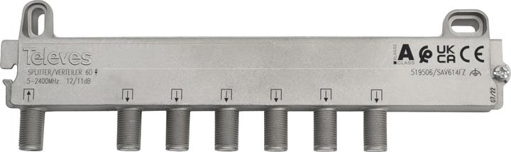 Produktbild Televes SAV 614FZ Verteiler 6-fach SAT (Verteiler)